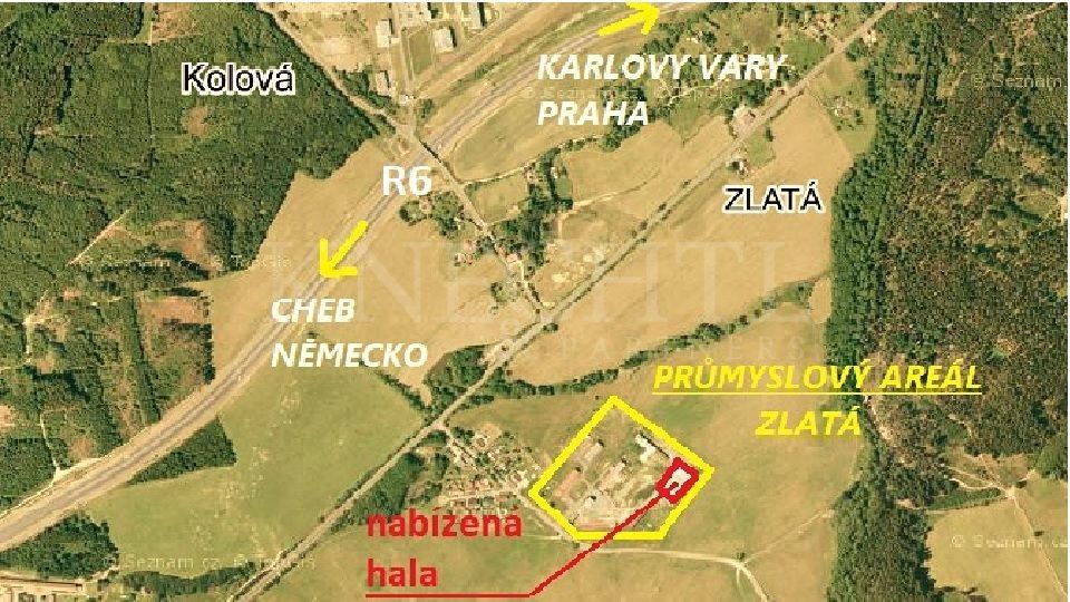 Sklad · 1 180 m² · Kynšperk nad Ohří Zlatá - 4