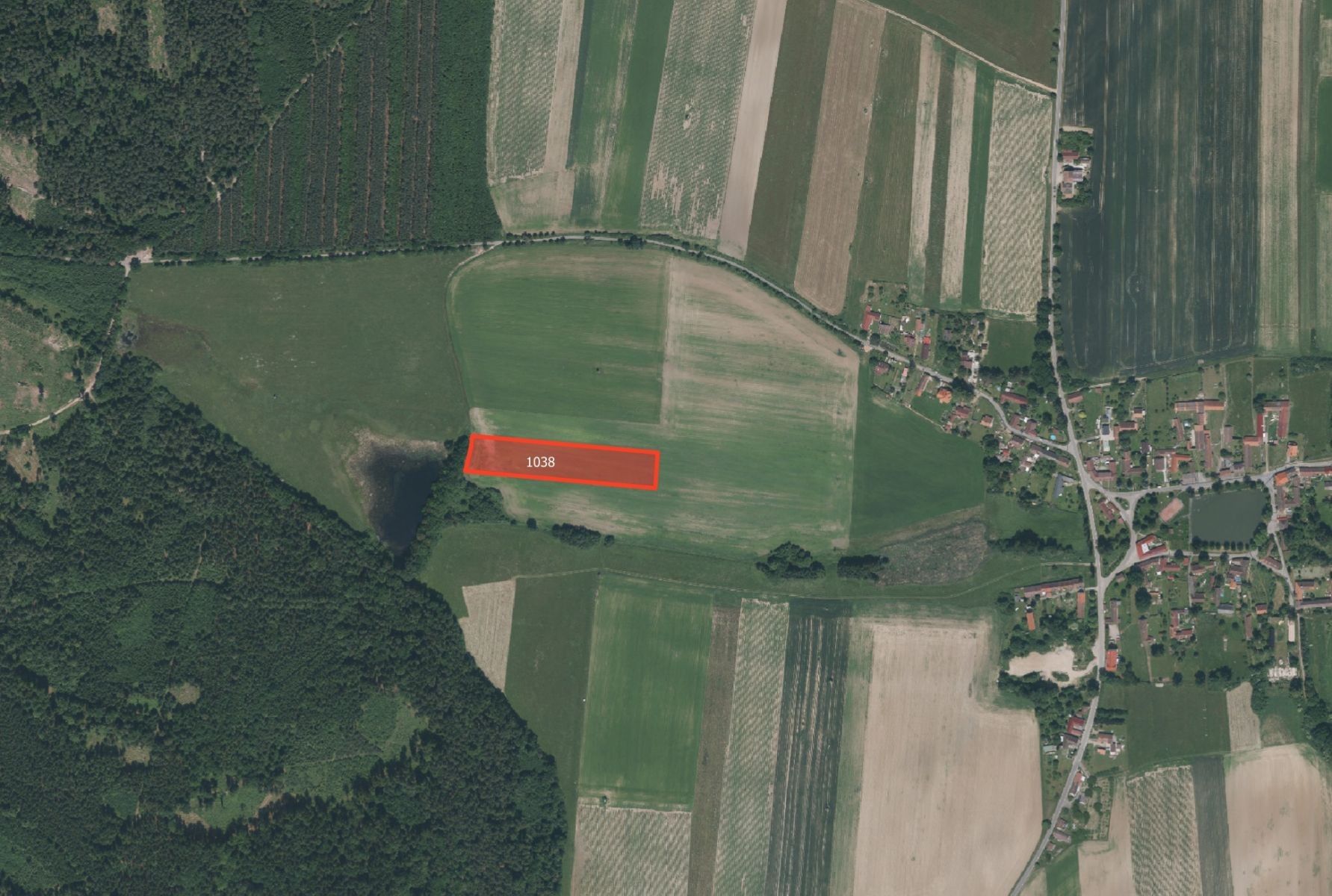 Zemědělské pozemky, Albrechtice nad Vltavou Údraž - 2