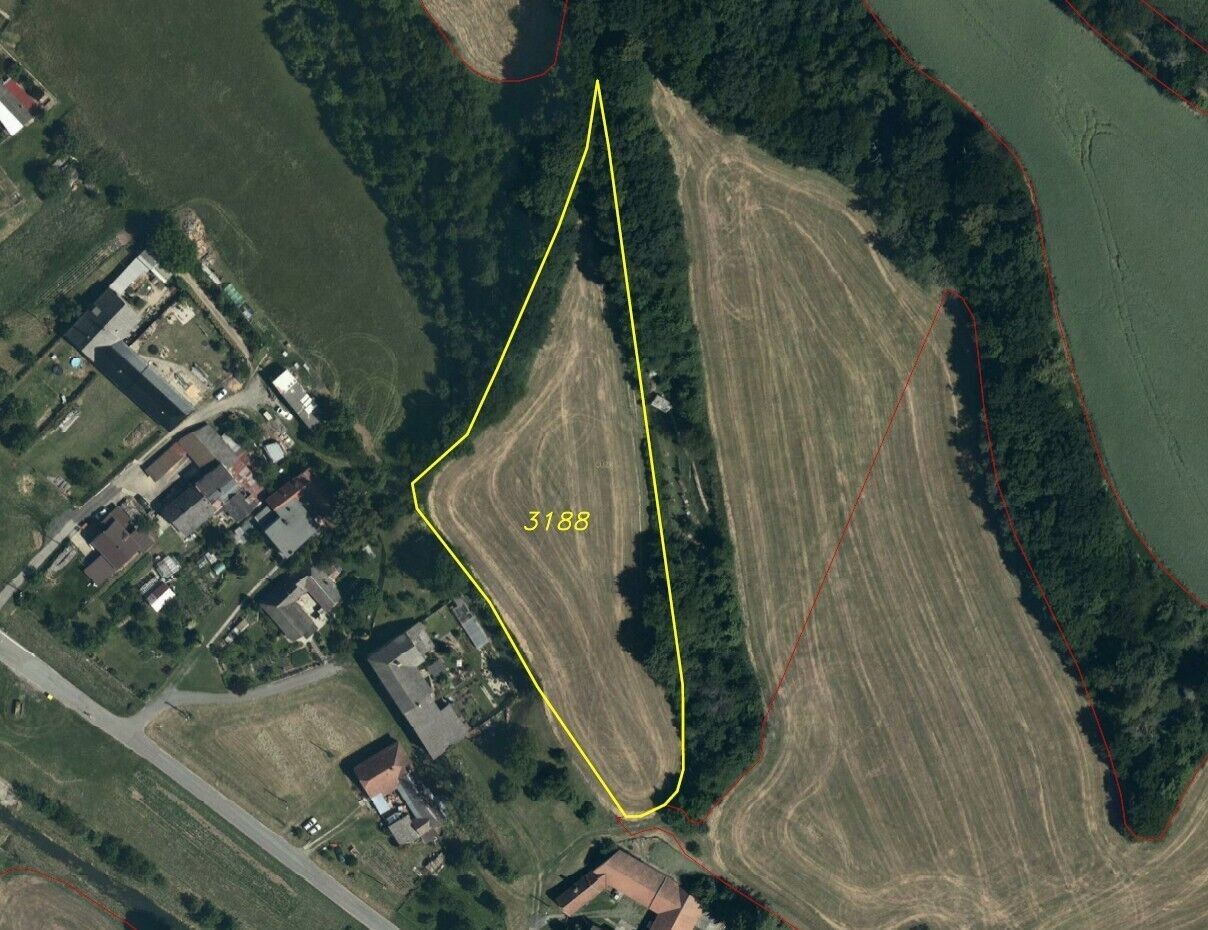 Pozemek · 7 394 m² · Linhartice - 3