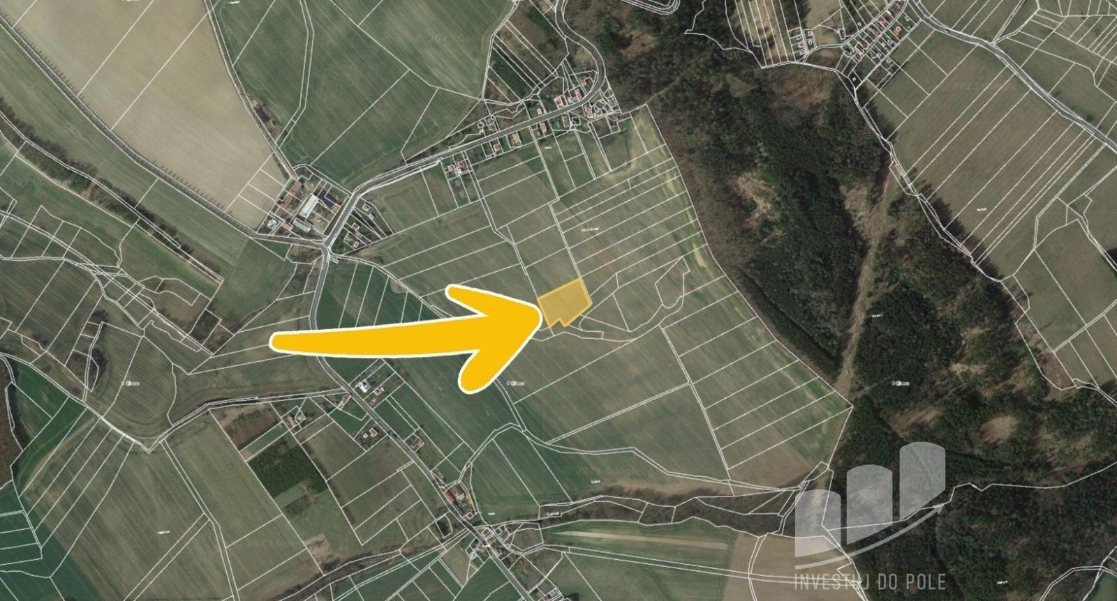 Prodej zemědělský pozemek - Rostejn, Běstvina, 6 143 m²