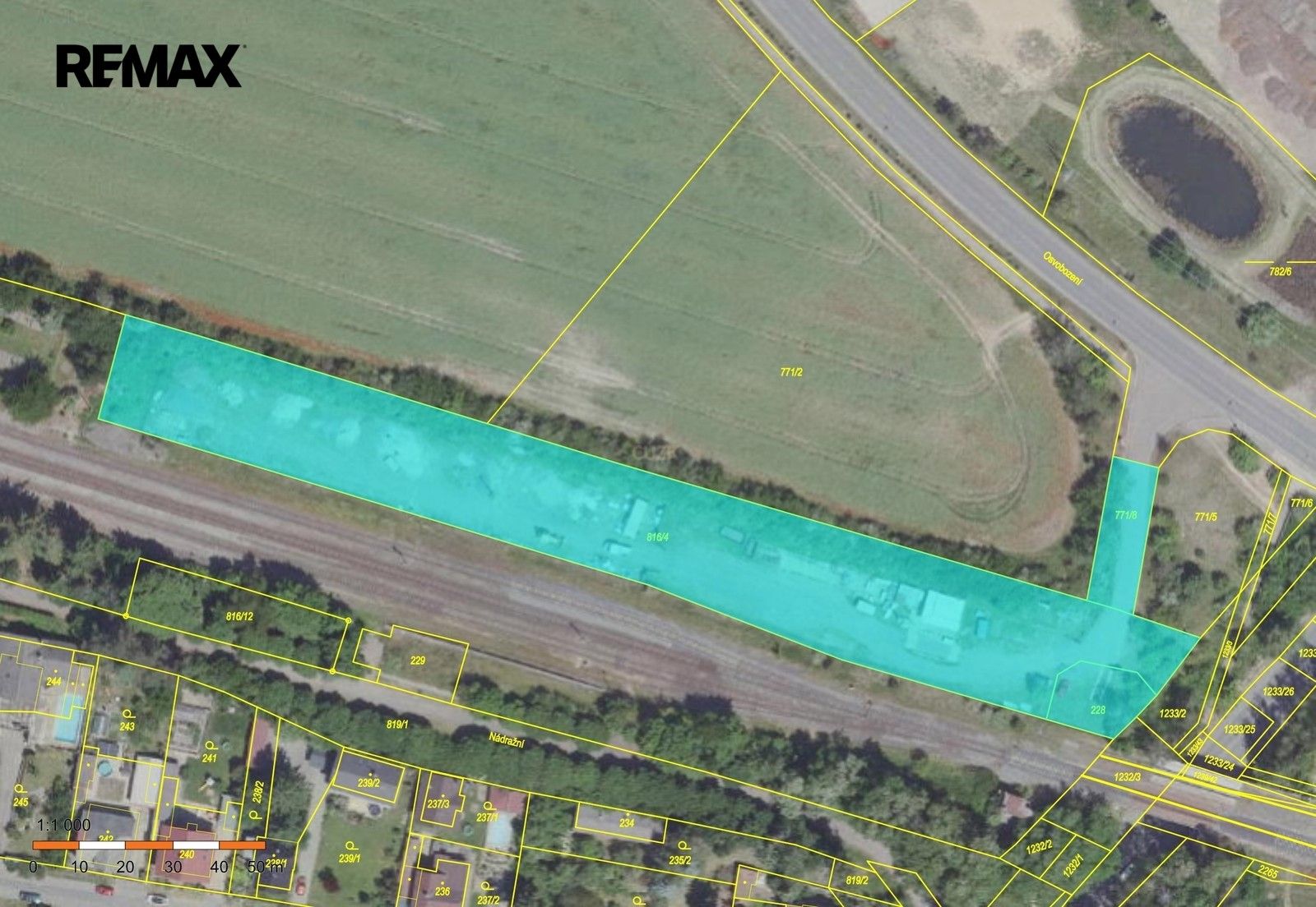 Komerční pozemky, Stochov, 6 120 m² - 2