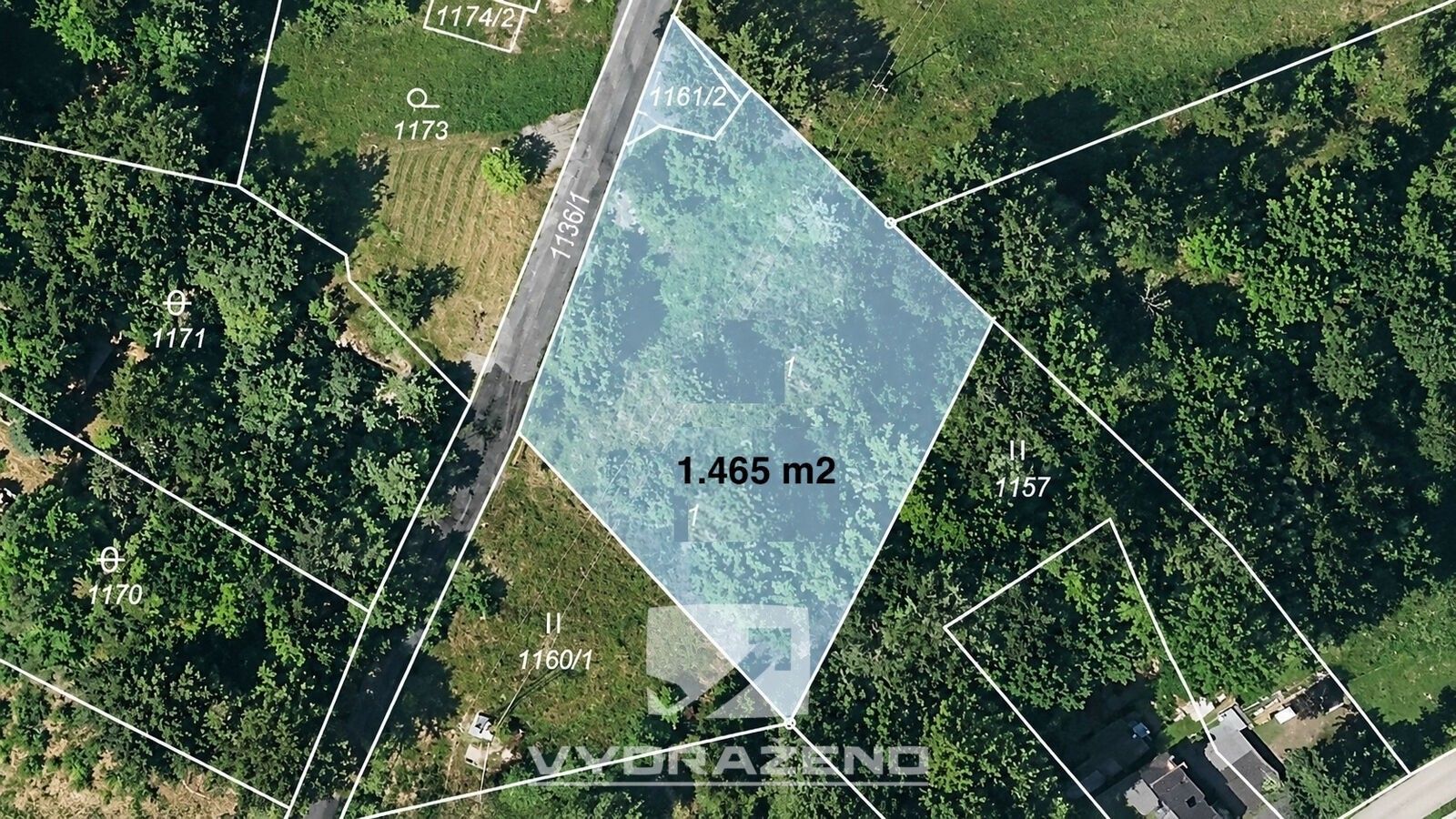 Zemědělské pozemky, Liberec, 1 465 m² - 1