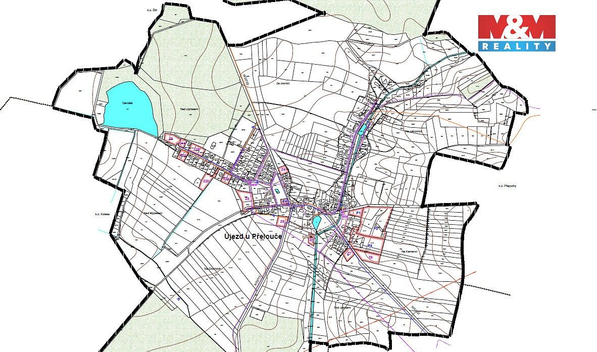 Prodej pozemek pro bydlení - Újezd u Přelouče, okres Pardubice, Pardubický kraj - 5
