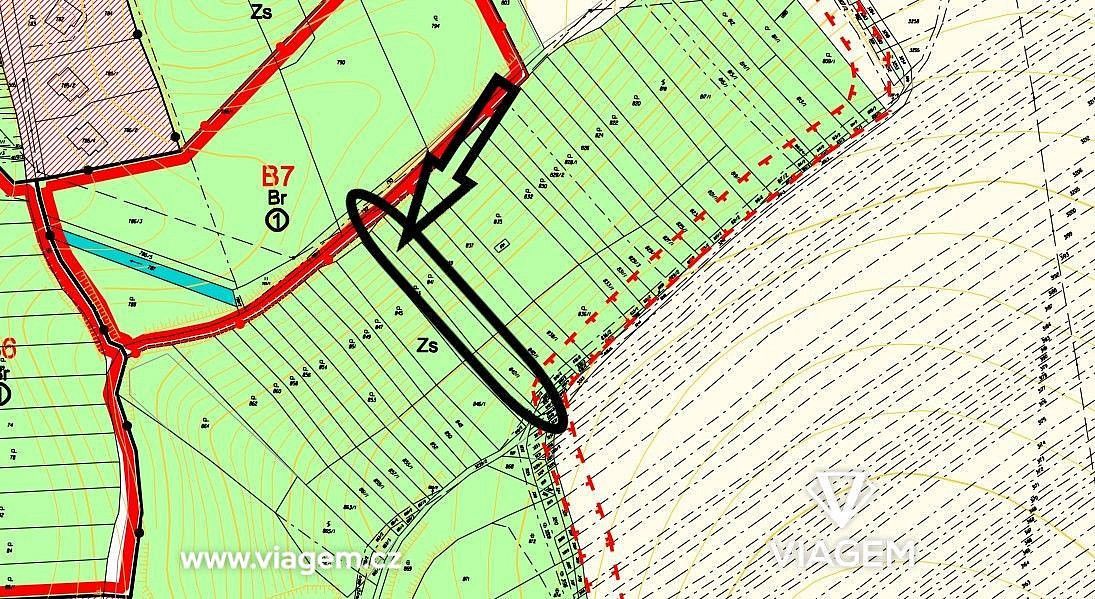Prodej zahrada - Milešovice, okres Vyškov, Jihomoravský kraj - 2
