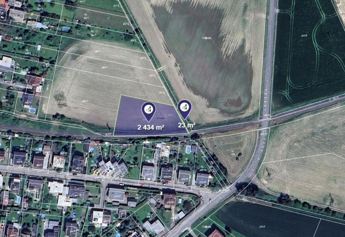 Zemědělské pozemky, Otice, 2 457 m²