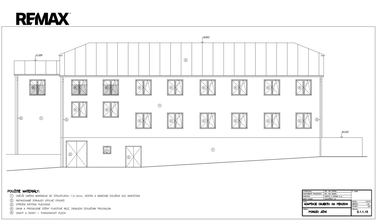 Činžovní domy, Bor Holostřevy, 650 m² - 1