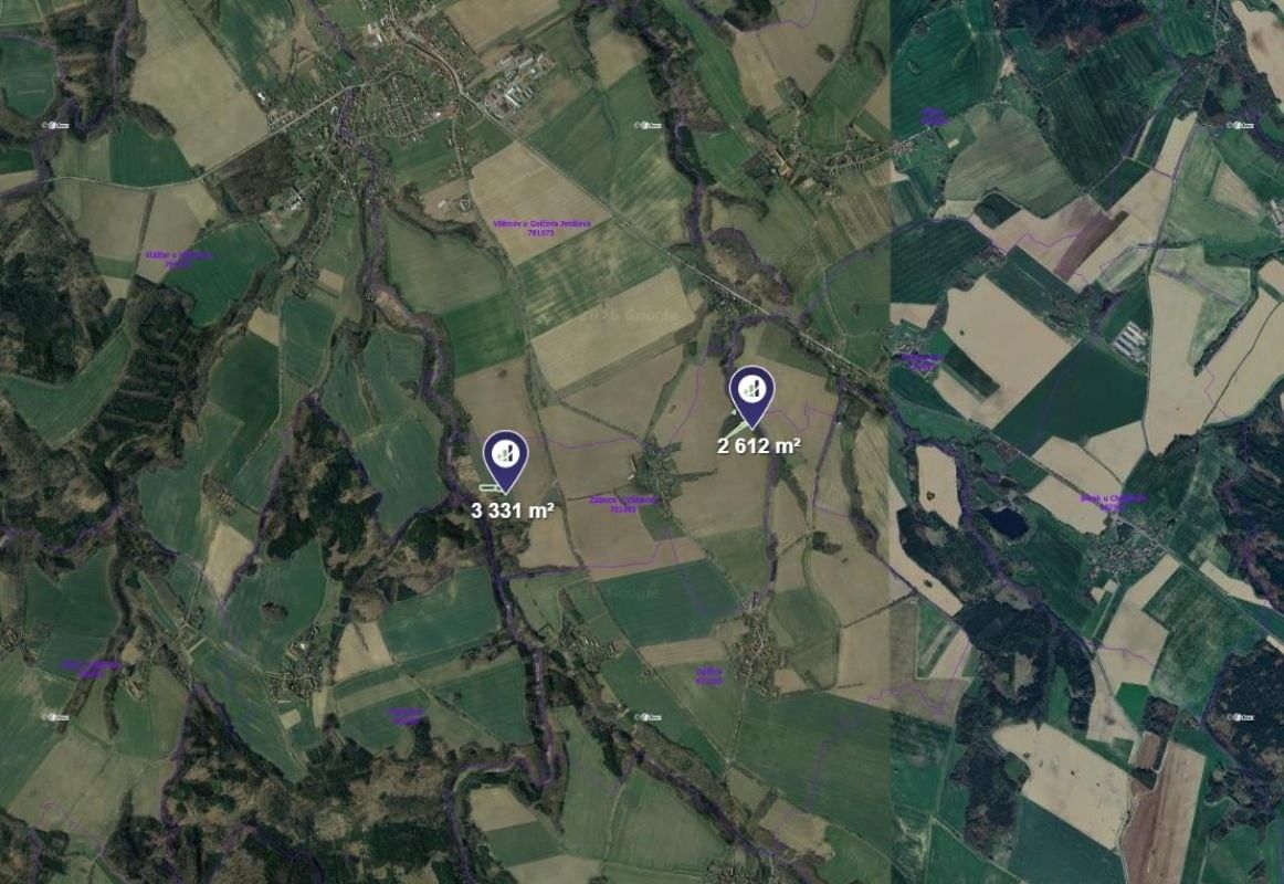 Les · 5 943 m² · Vilémov - 3