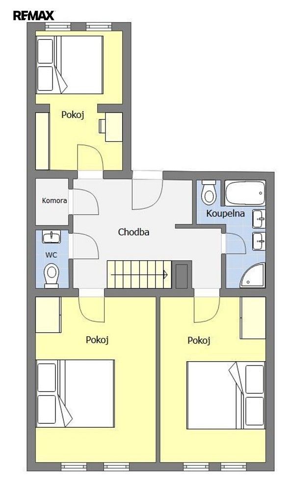 Byt 4+1 · 166 m² · Praha - Nové Město, okres Praha 2, Hlavní město Praha - 4