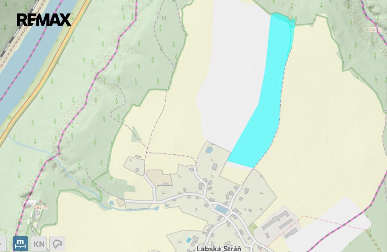 Zemědělské pozemky, Labská Stráň, 62 025 m² - 2