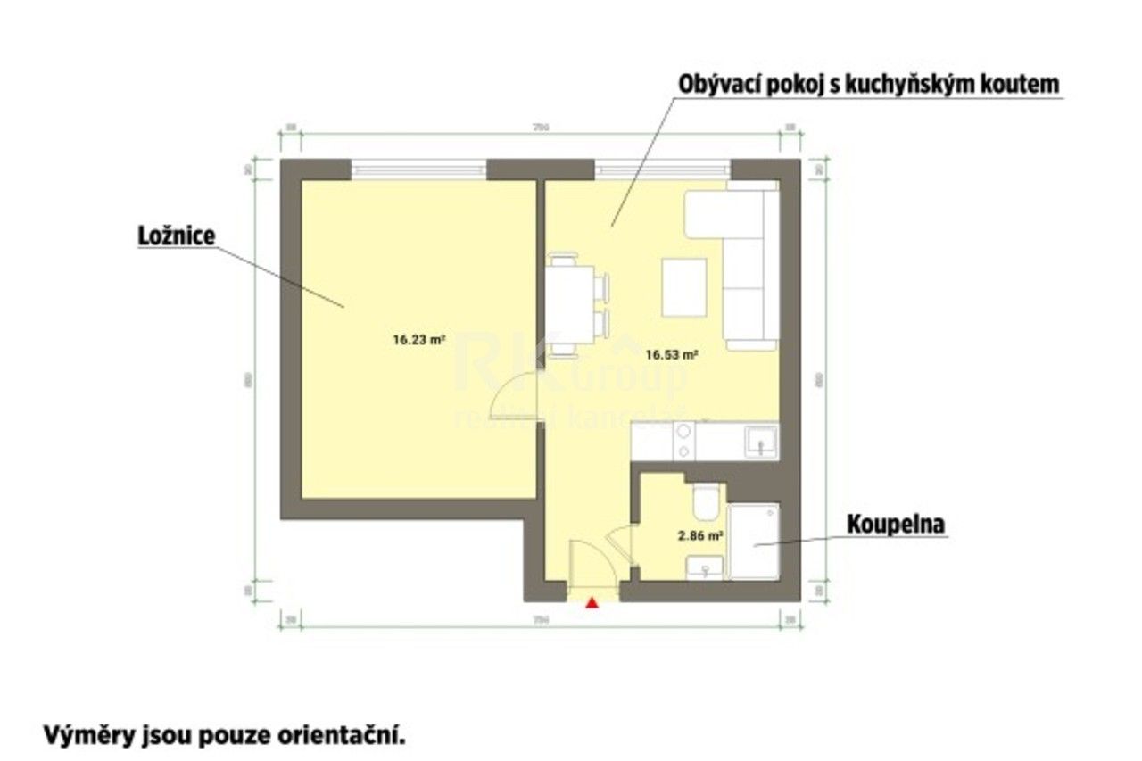 Byt 2+kk · 35 m² · Žižkova, Františkovy Lázně - 4