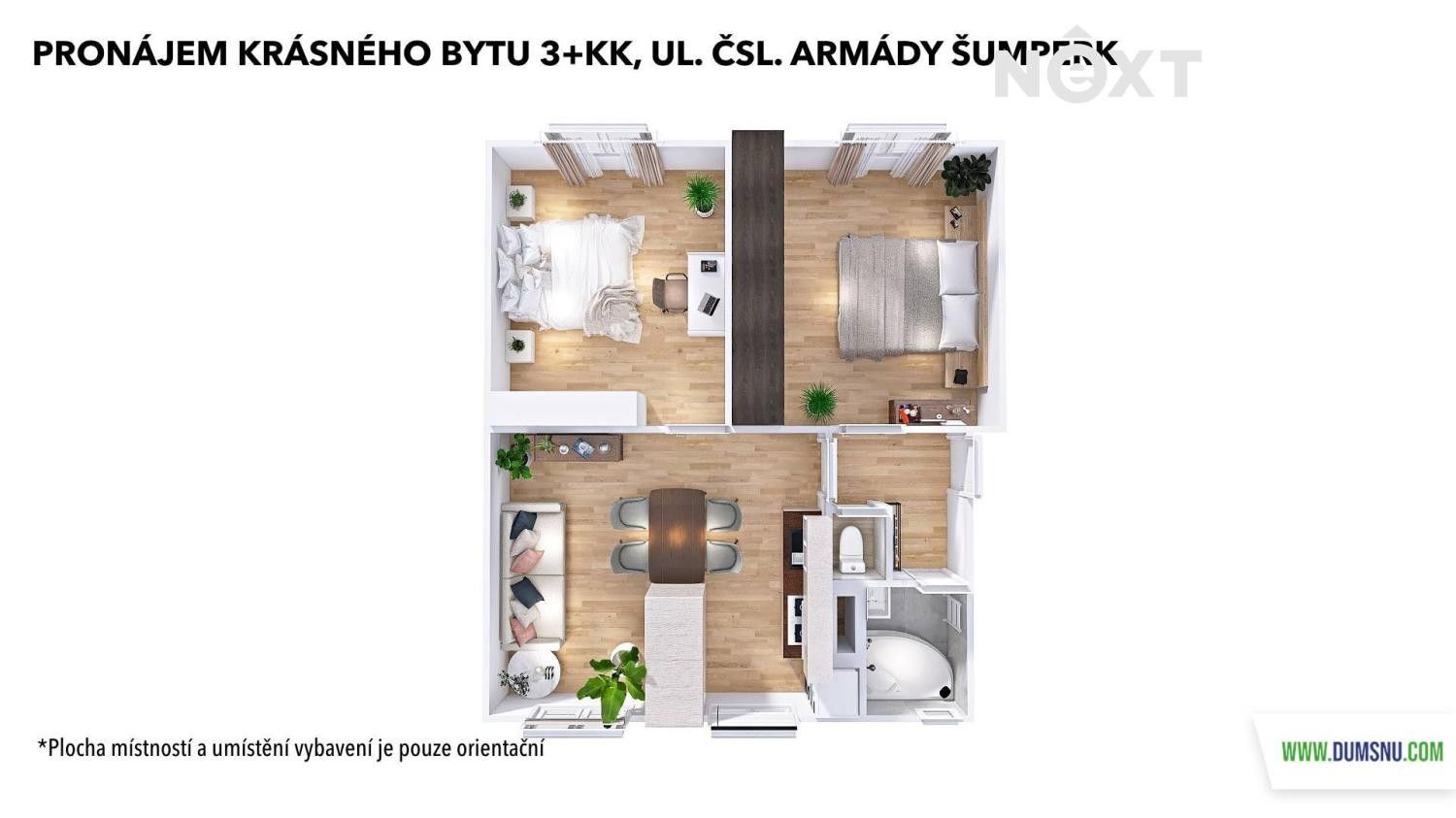 Byt 3+kk · 63 m² · Čsl. armády 1708, Šumperk - 3