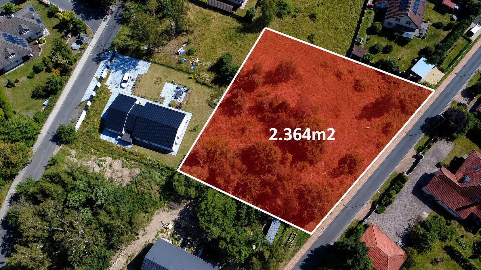 Pozemek pro bydlení, 2 364 m²