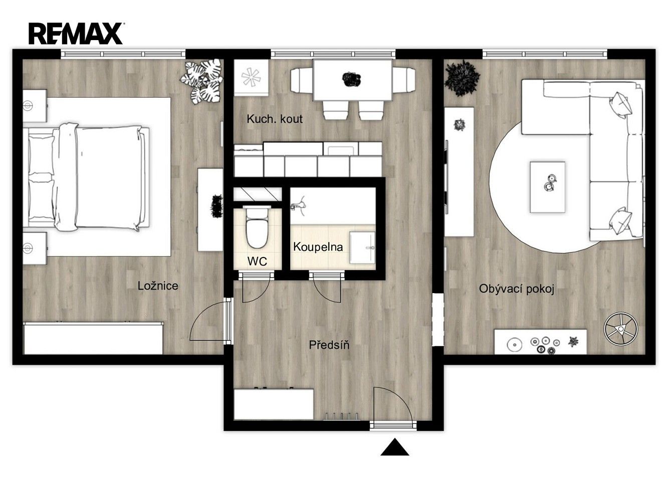 Prodej byt 2+1 - Chomutov, Ústecký kraj, 55 m² - 5
