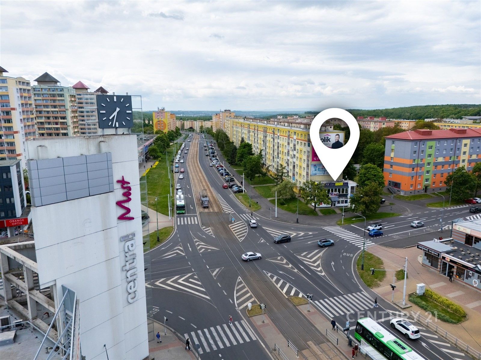 Pronájem komerční - Františka Halase 1200, Most, 90 m²