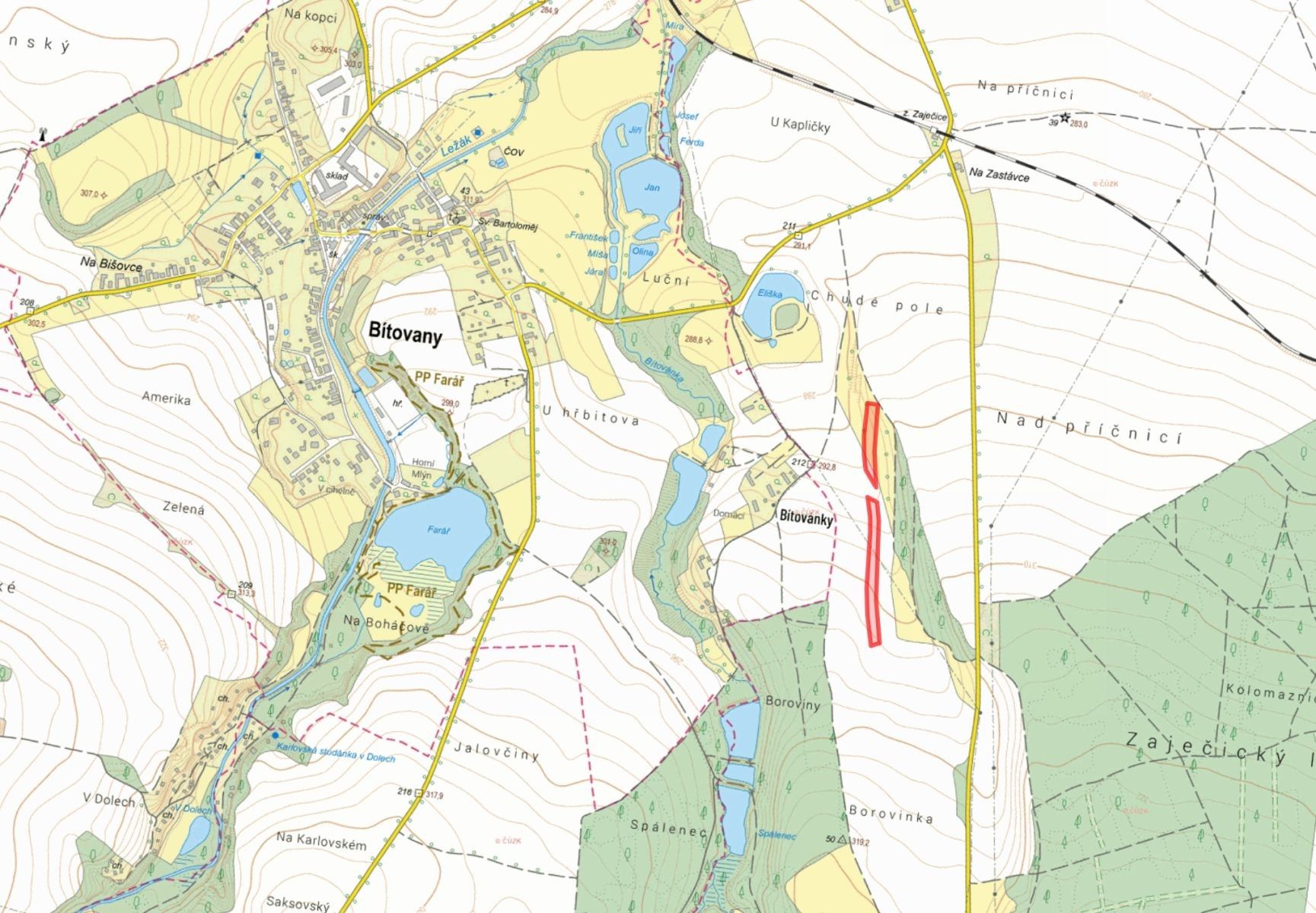 Prodej zemědělský pozemek - Zaječice - 2