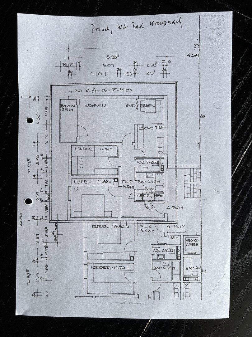 3+1, Holbeinstraße 113, , Porýní-Falc, 80 m² - 2