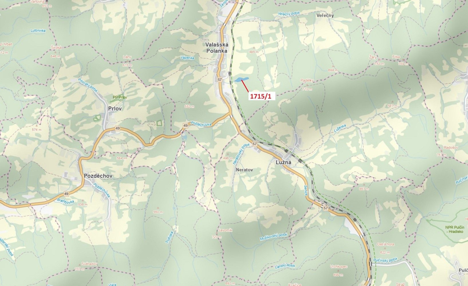 Lesy, Valašská Polanka, okres Vsetín, Zlínský kraj