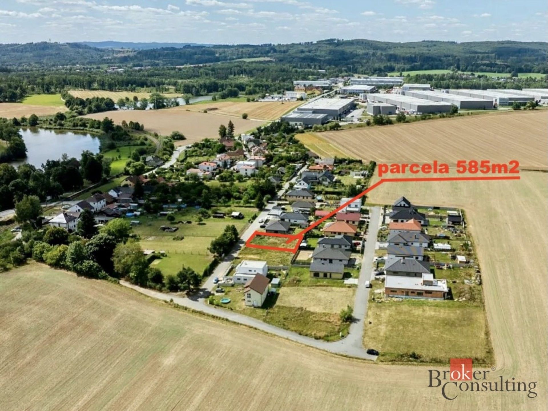 Pozemky pro bydlení, Střítež, 585 m² - 2