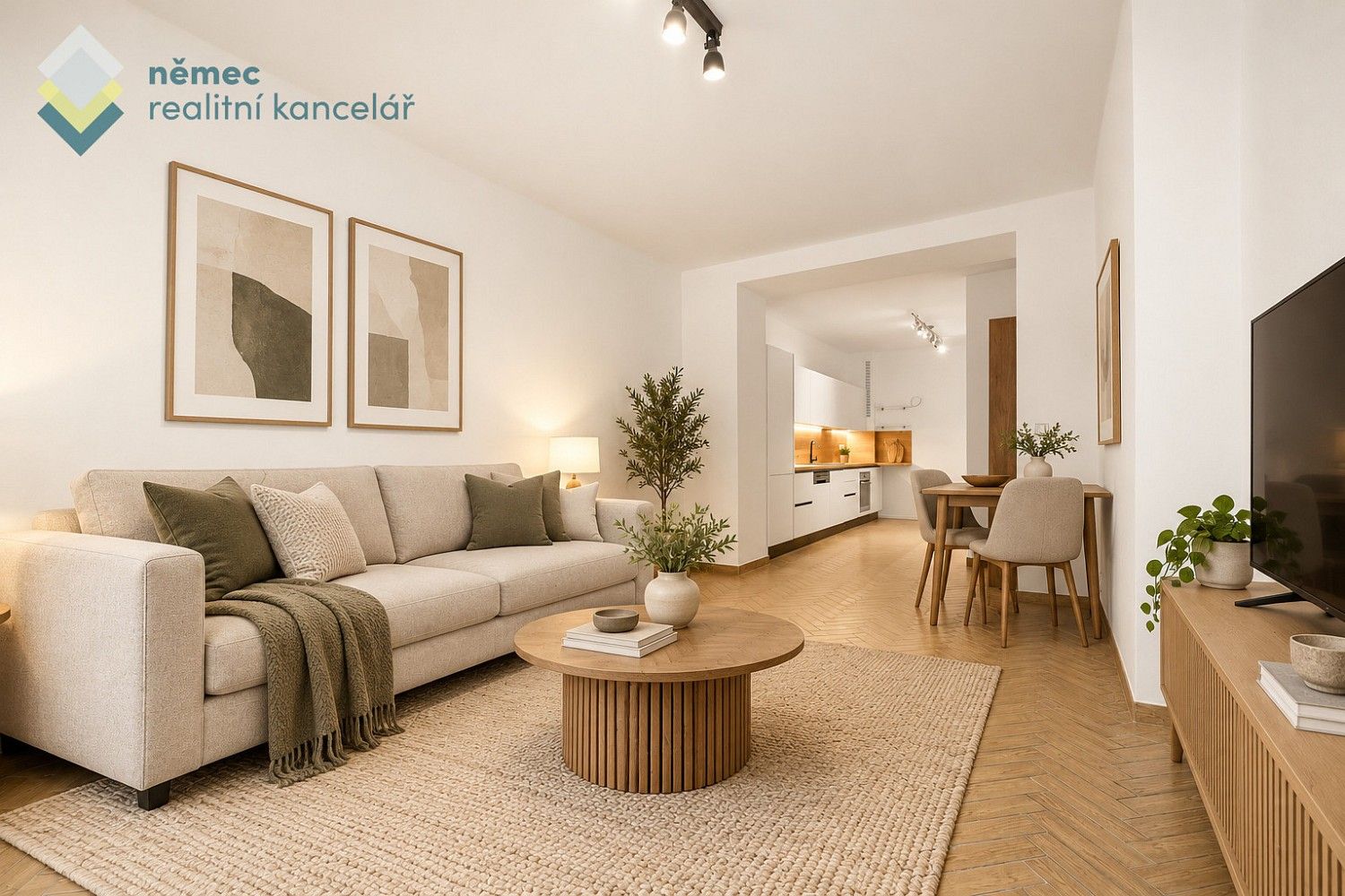 3+kk, V mezihoří, Praha 8 - Libeň, 75 m² - 1