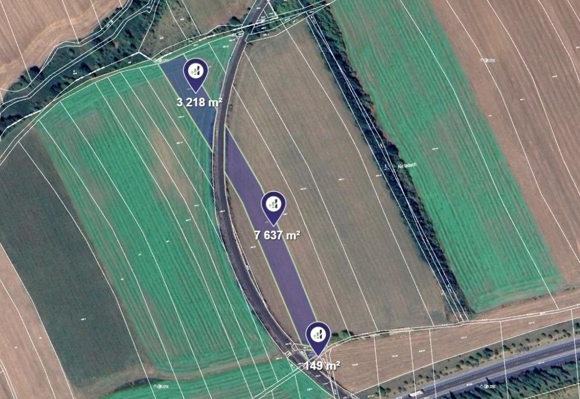 Zemědělské pozemky, Dobrovíz, 11 004 m²