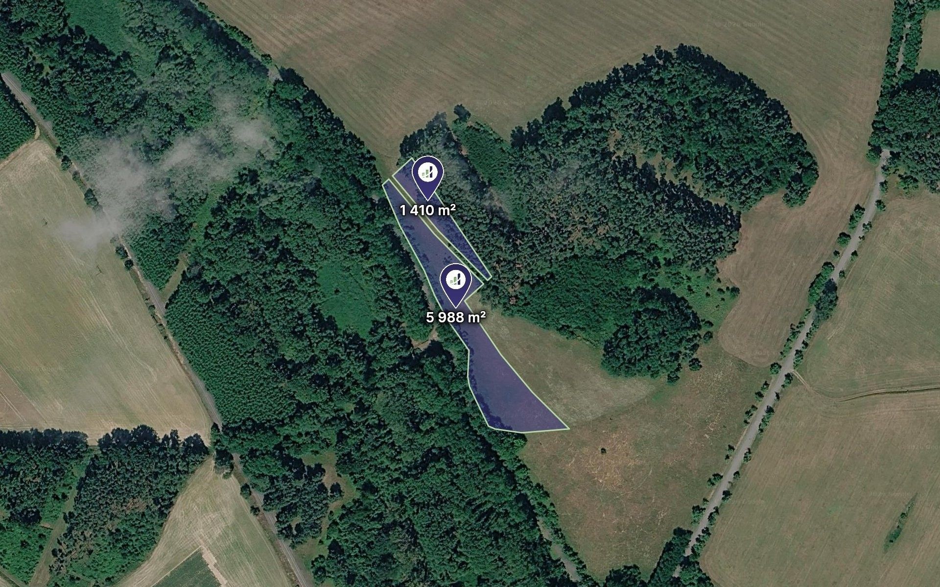 Zemědělské pozemky, Střemy, 7 398 m² - 1