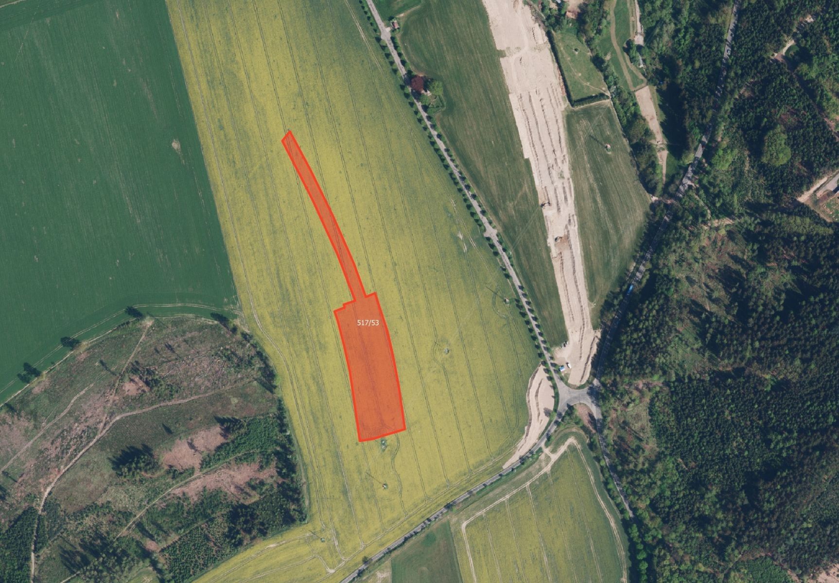 Zemědělský pozemek, 12 645 m²