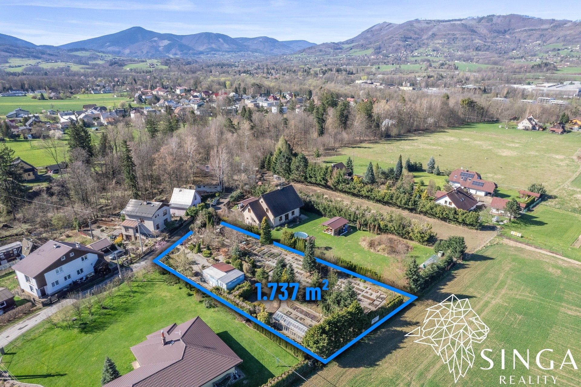 Prodej pozemek pro bydlení - Nová Ves, Frýdlant nad Ostravicí