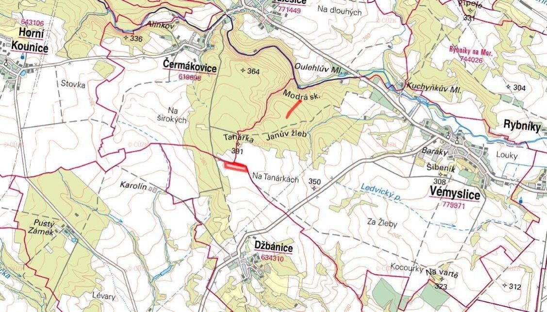 Prodej zemědělský pozemek - Džbánice - 2