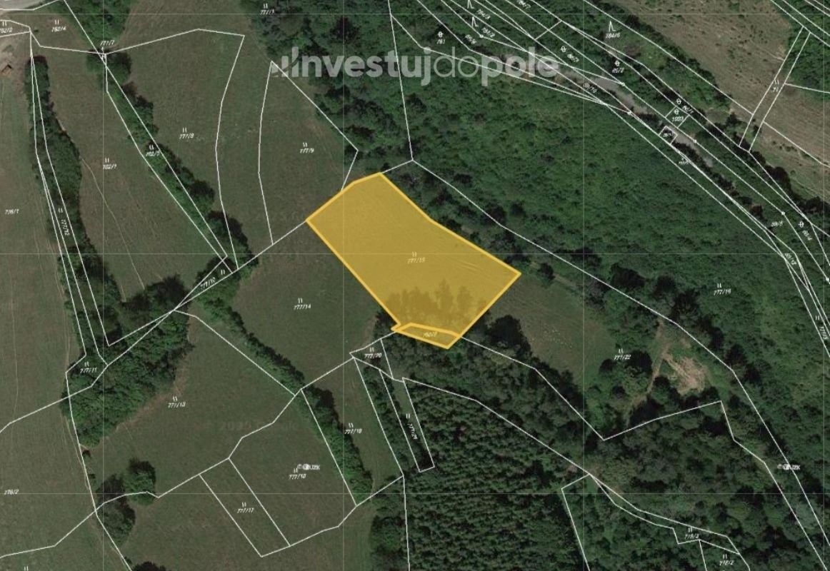 Prodej louka - Vsetín, 755 01, 3 083 m²