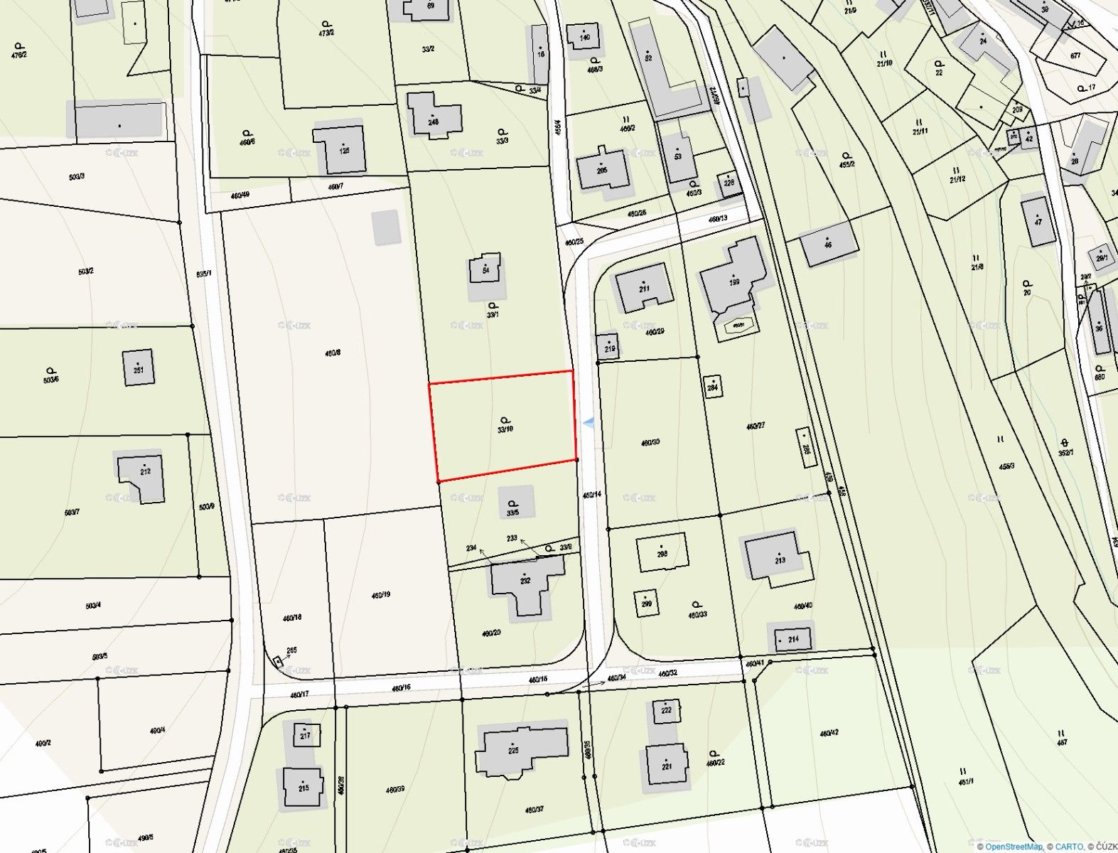 Pozemek pro bydlení, 1 110 m²
