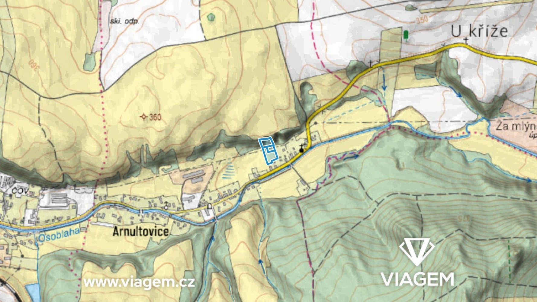 Zahrada, 2 136 m²