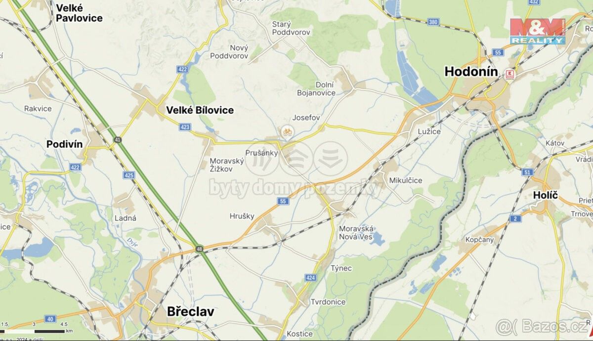 Prodej zemědělský pozemek - Dolní Bojanovice, 696 17, 3 145 m²