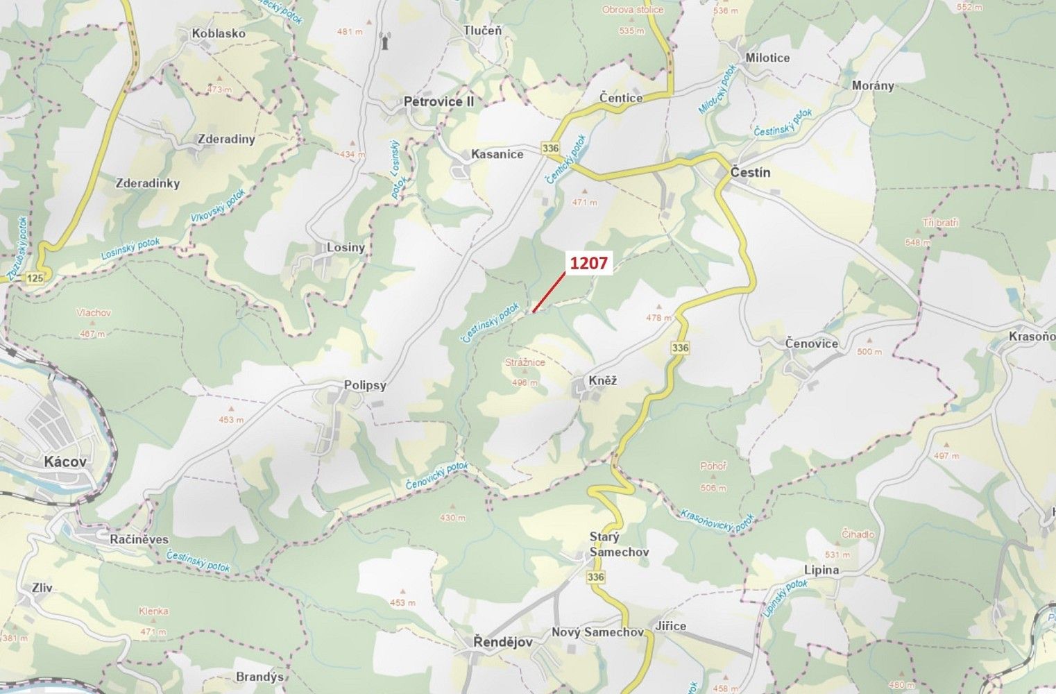 Lesy, Petrovice II, okres Kutná Hora, Středočeský kraj - 1