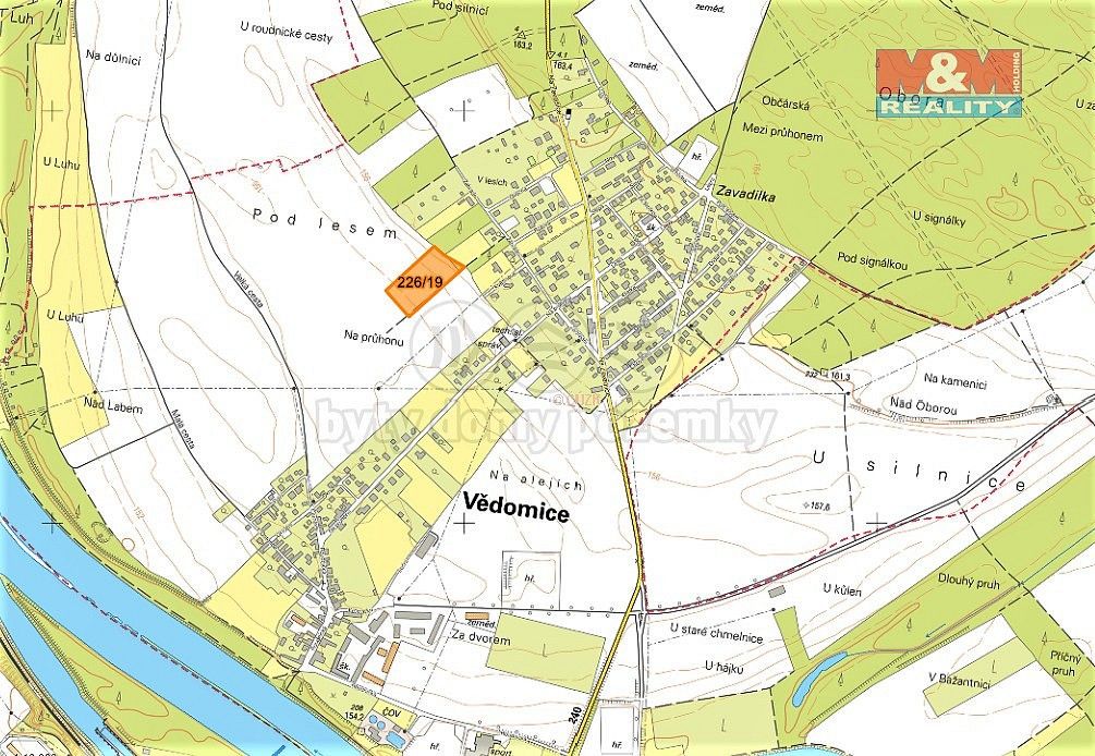 Prodej louka - Vědomice, okres Litoměřice, Ústecký kraj - 5