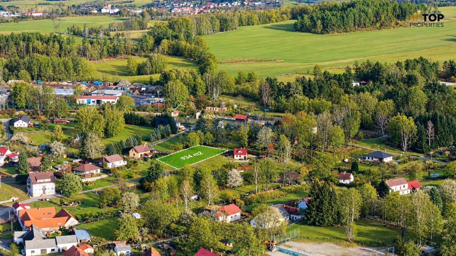 Pozemek pro bydlení, 934 m²