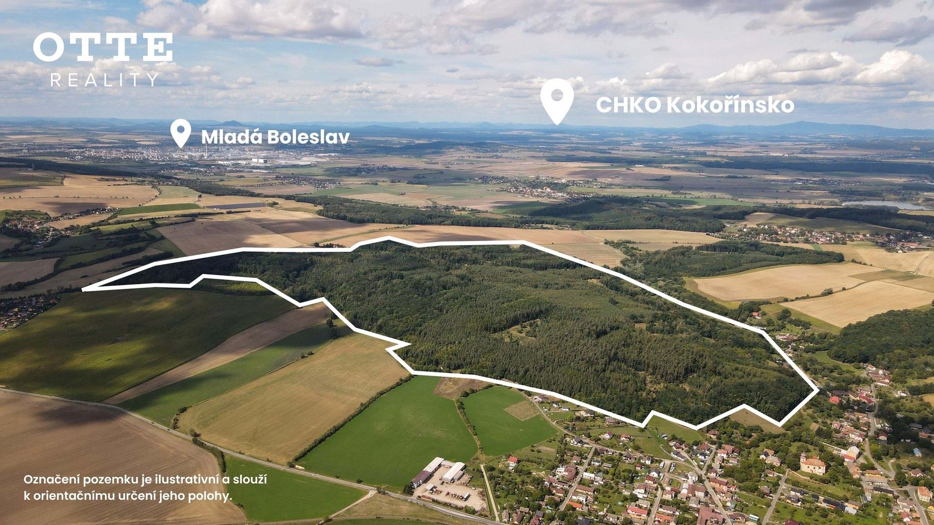 Lesy, Žerčice, 985 653 m² - 1