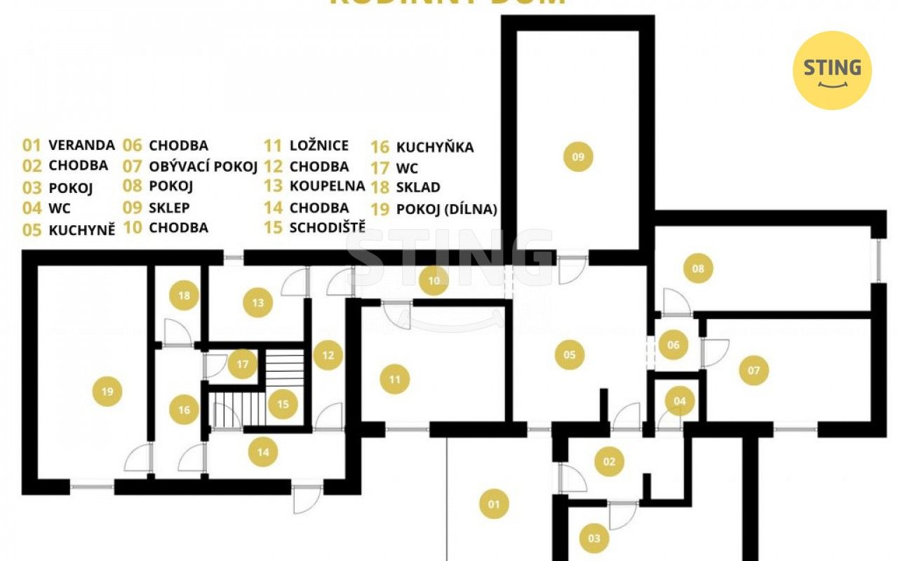 Rodinné domy, Bor u Chroustovic, Rosice, 290 m² - 2
