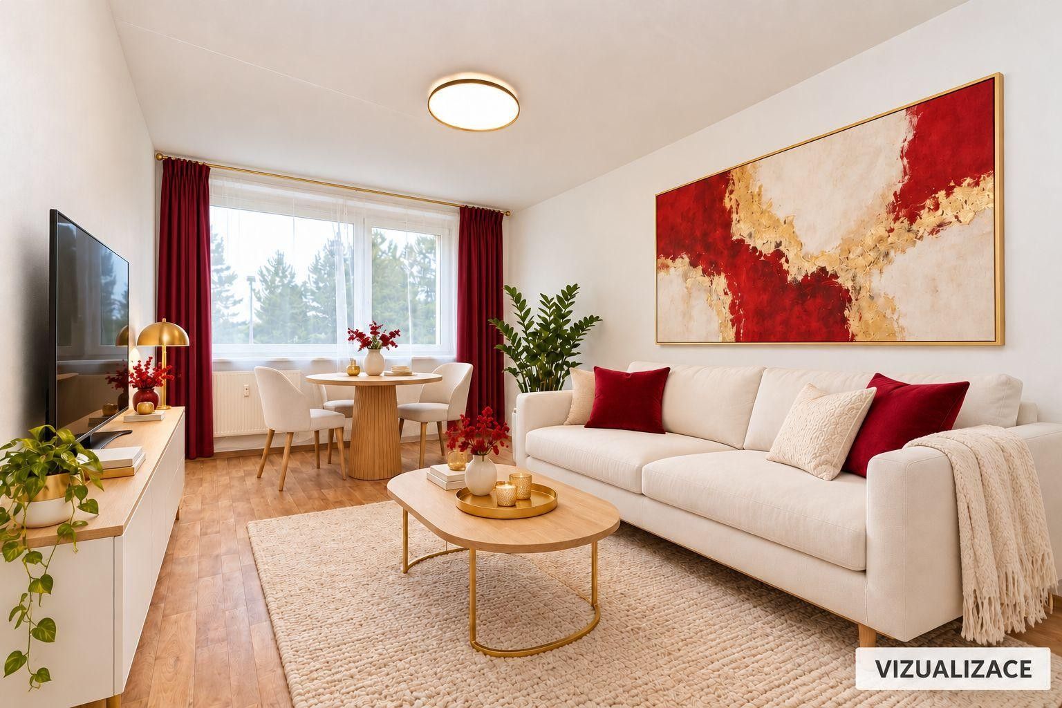 2+kk, Machuldova, Praha, 48 m² - 1