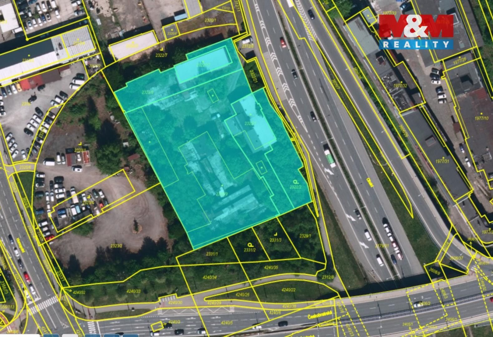 Prodej komerční pozemek - Cihelní, Ostrava