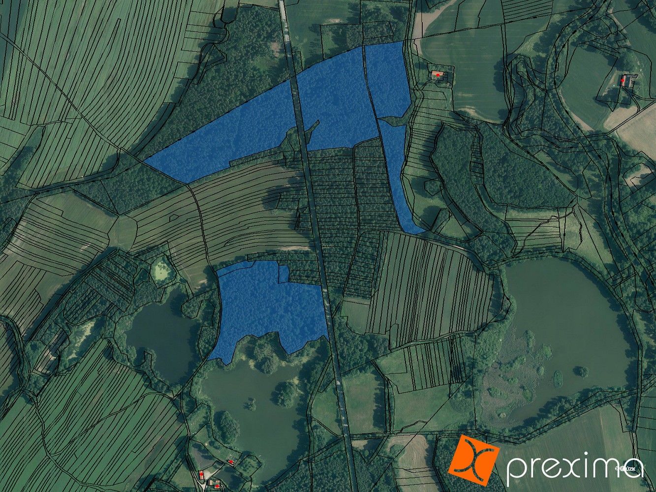 Prodej les - Ponědraž, okres Jindřichův Hradec, Jihočeský kraj - 1