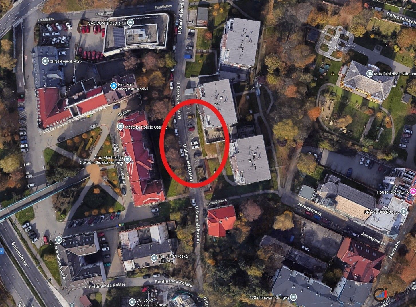 Pronájem ostatní - U Staré elektrárny, Ostrava, 12 m²