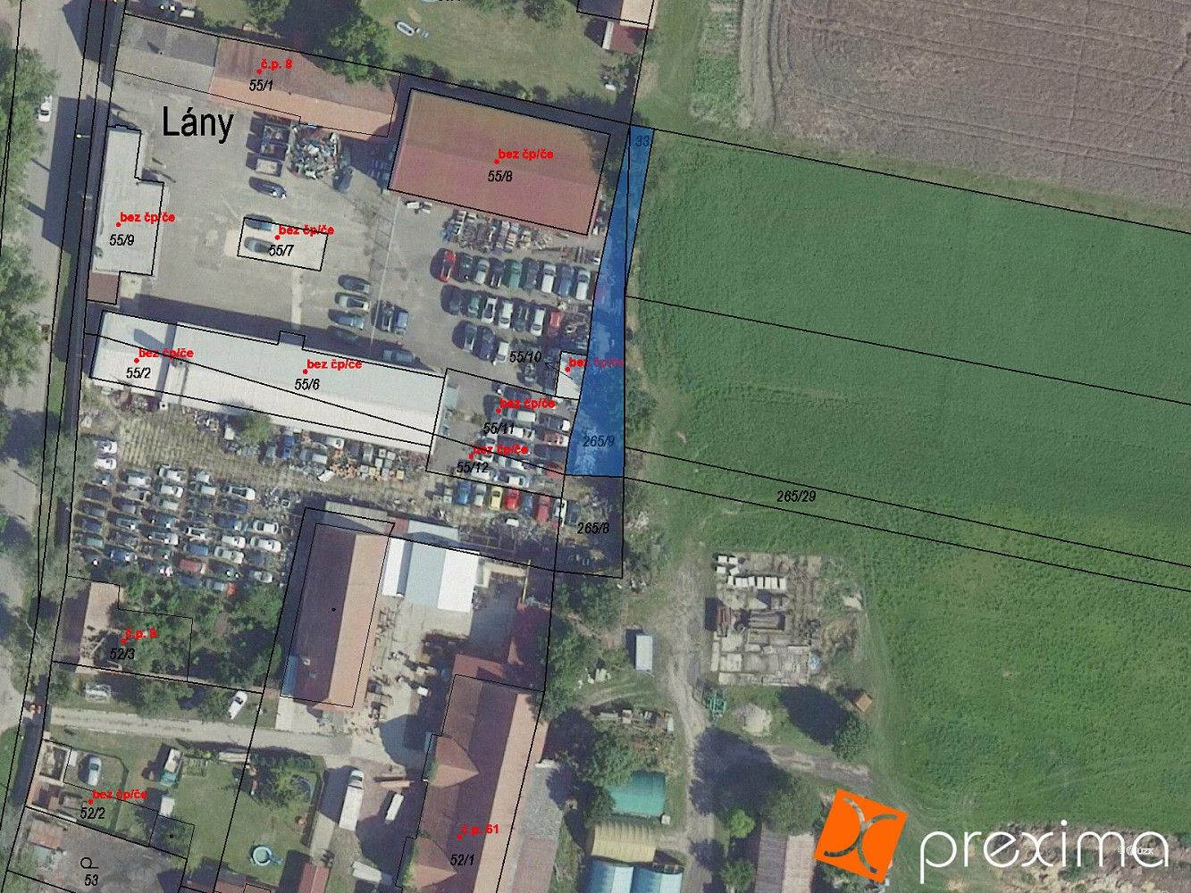 Zemědělský pozemek, 24 m²
