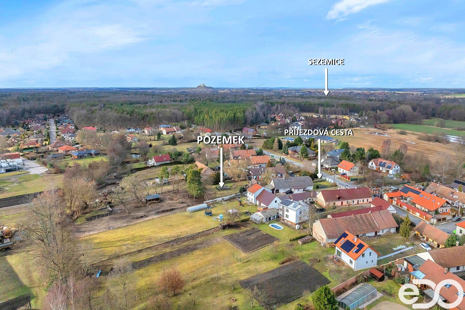 Prodej pozemek pro bydlení - Veská, Sezemice, 1 m²