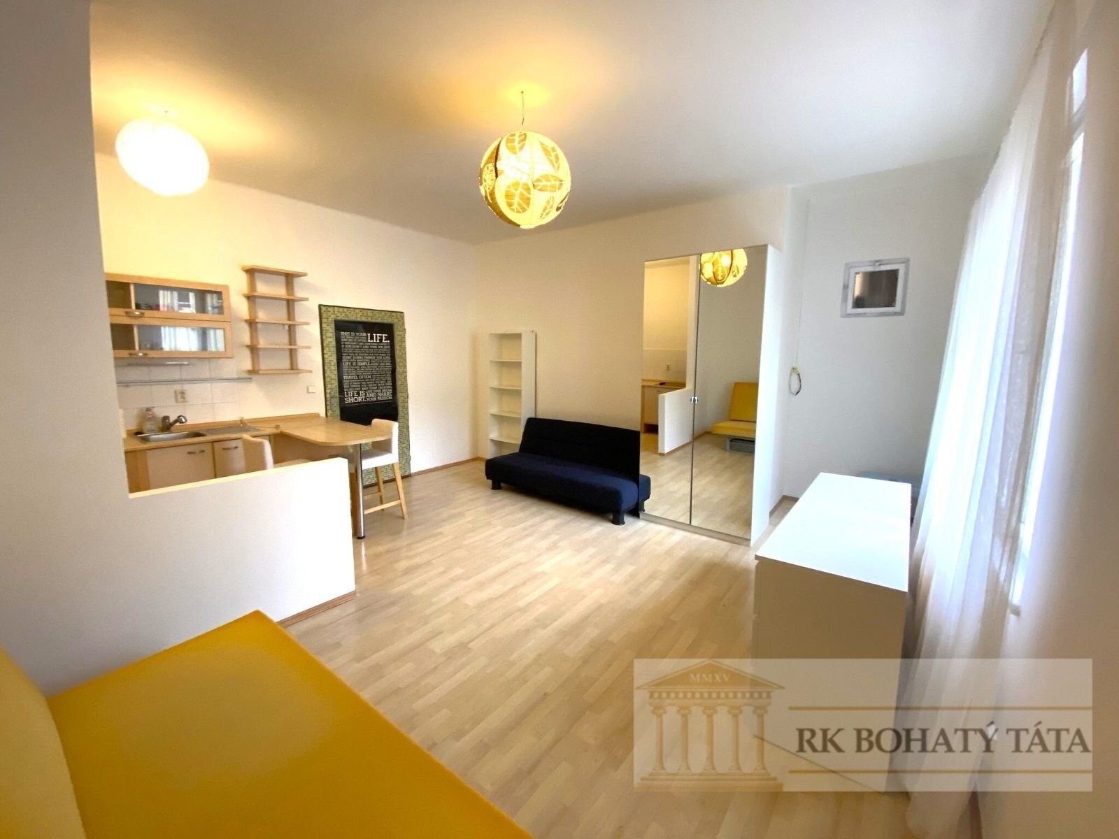 1+kk, Na dolinách, Praha, 35 m²