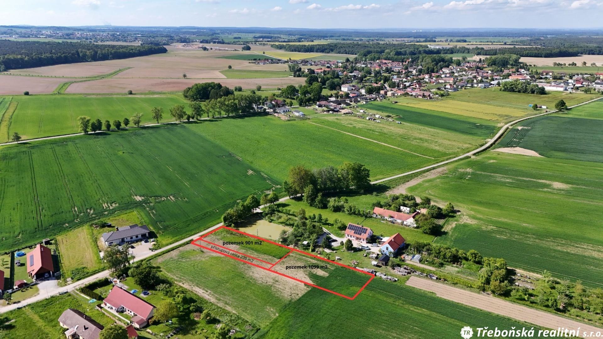 Pozemek pro bydlení, 901 m²