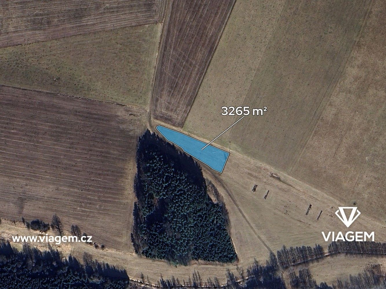 Zemědělské pozemky, Chotoviny, okres Tábor, Jihočeský kraj - 2