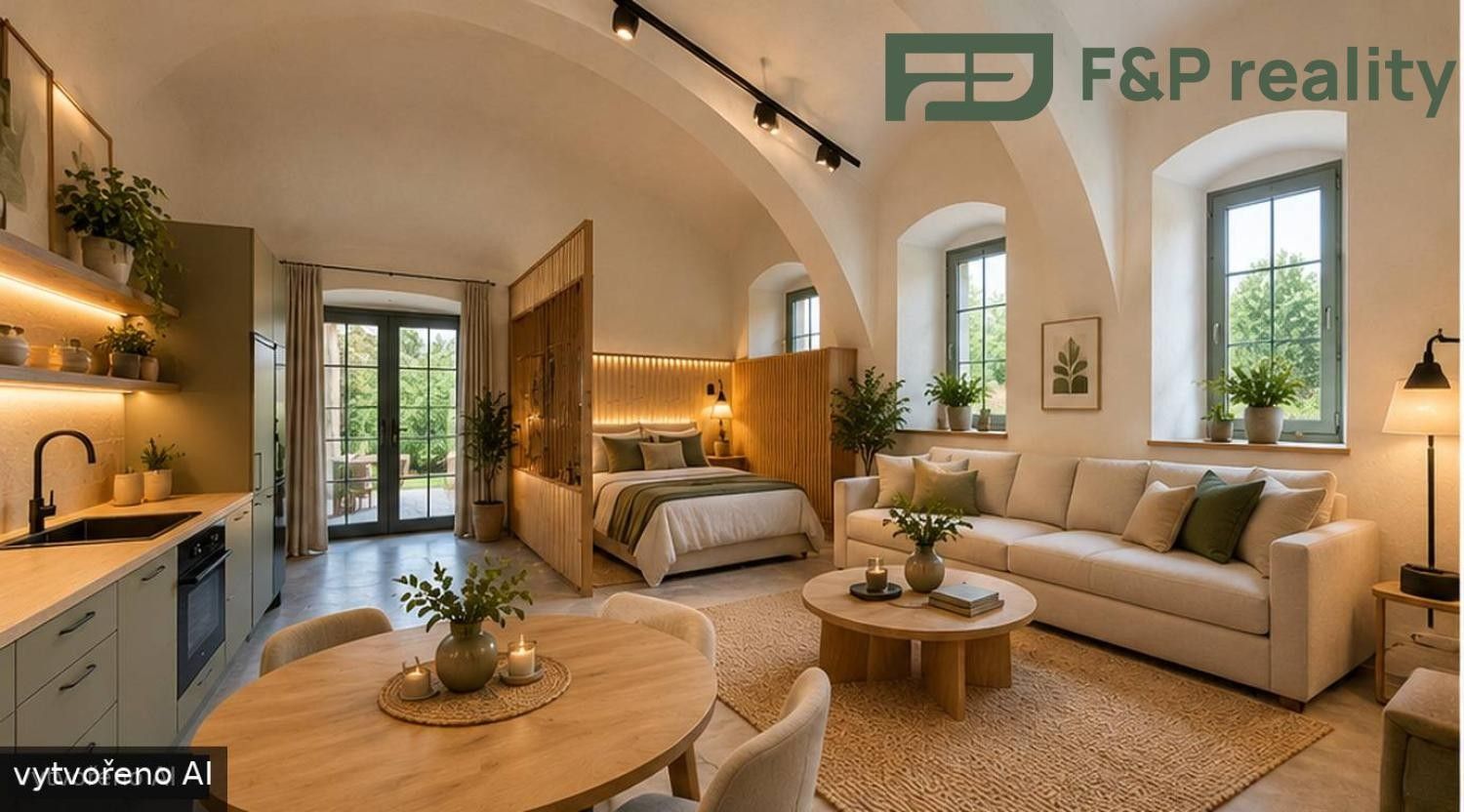 Appartement 2 kamers, 32 m²