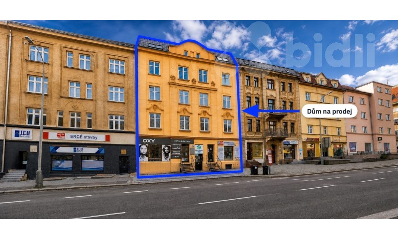 Činžovní domy, Masarykova, Ústí nad Labem Klíše, 632 m² - 1