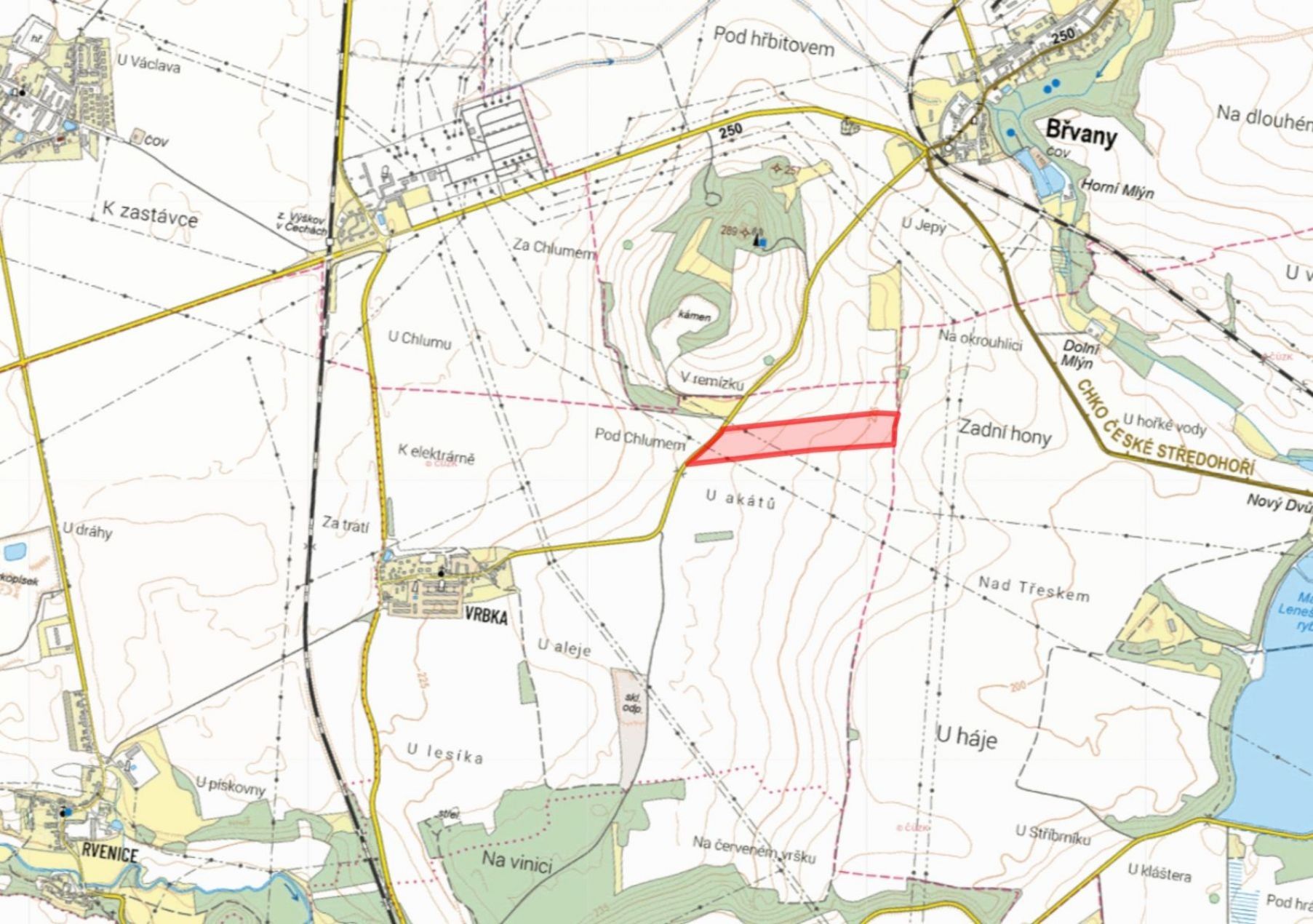 Zemědělské pozemky, Postoloprty Vrbka - 2