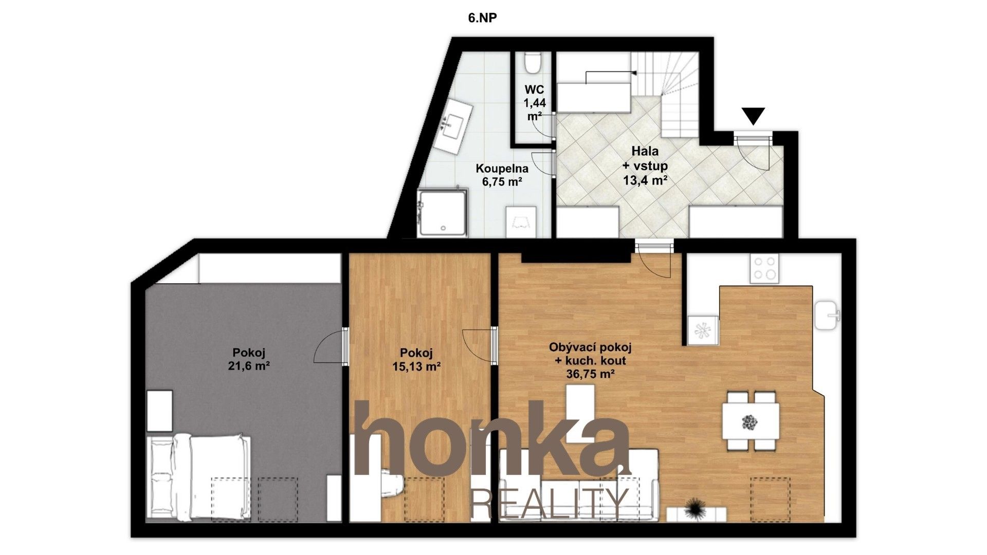 Prodej byt 5+kk - Na Rokytce, Praha Libeň, 150 m² - 5
